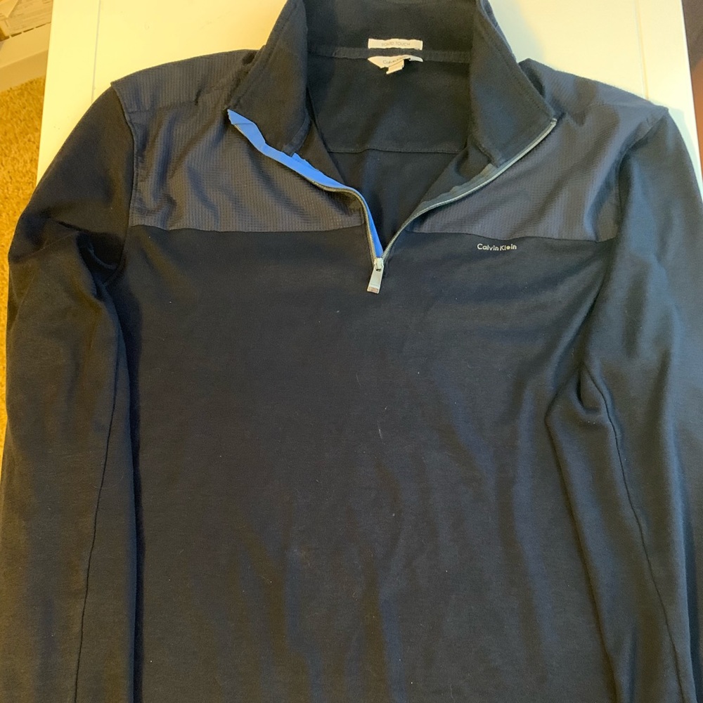 Calvin Klein 1/4 Zip Pullover Liquid Touch